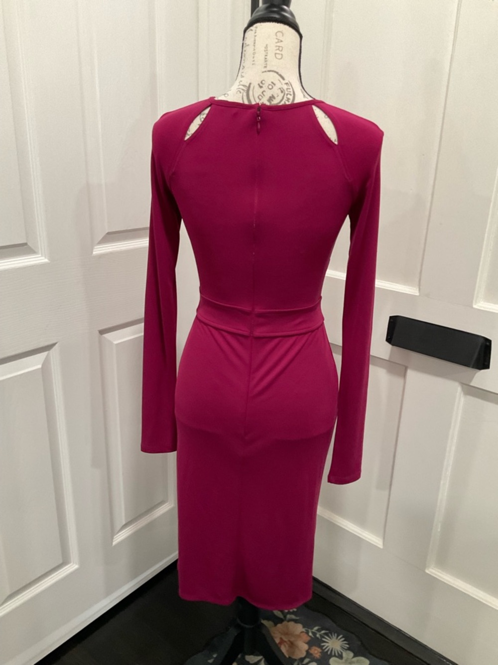 FRENCH CONNECTION 71AJA MONA CREPE JERSEY DRESS‎ - Picture 3 of 9